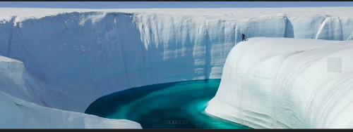 Greenland river on ice, courtesy James Balog (https://chasingice.com/)